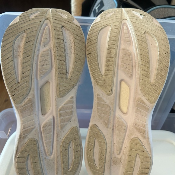 Hoka White Skyward Laceless Slip-On Sneakers Women’s 9.5 - Picture 5 of 5